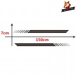 Vinyl Sticker Car Side Stripes Side Skirts Graphics Decals Racing Sport Car Stickers For Alfa Romeo Giulia Mito Spide
